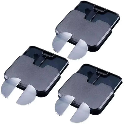 2Pcs Stick-On Reading Glasses Lens Liquid Silicone Bifocal Presbyopic Lenses Magnification Bifocal Lenses +100 to +600