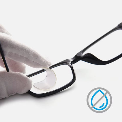 2Pcs Stick-On Reading Glasses Lens Liquid Silicone Bifocal Presbyopic Lenses Magnification Bifocal Lenses +100 to +600