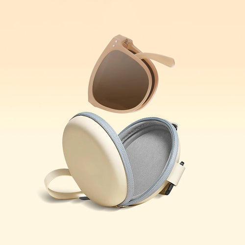 New Sunglasses Arrivals Eco Friendly Tortoiseshell Tr90 Custom Polarized Folding Sunglasses