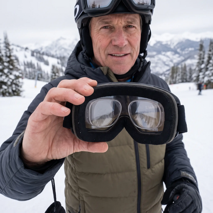 LORVYN™ Stick-On Prescription Lenses for Sports Glasses & Goggles